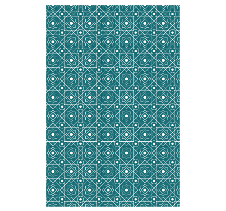 客厅墙纸几何纹理饰面 - TenStickers