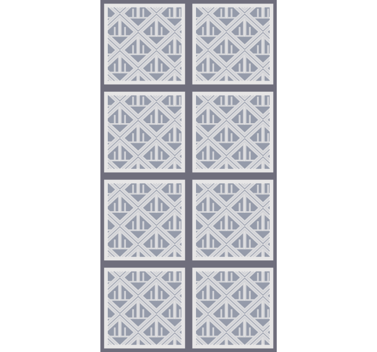 墙纸 现代 几何图案分区 - TenStickers