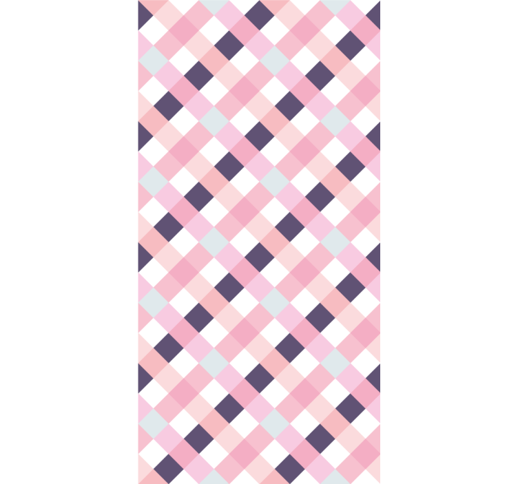 墙纸 现代 钻石图案和谐 - TenStickers