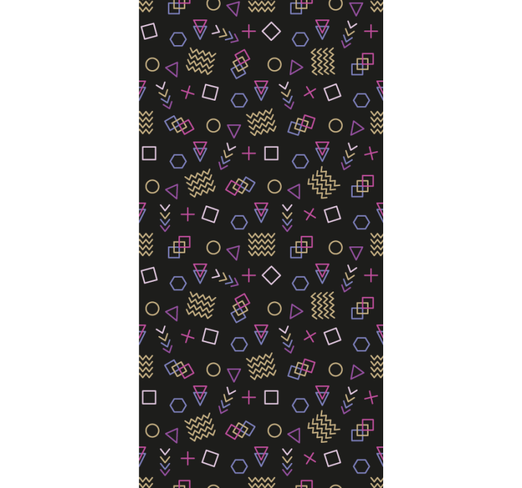 墙纸 现代 几何形态探索 - TenStickers