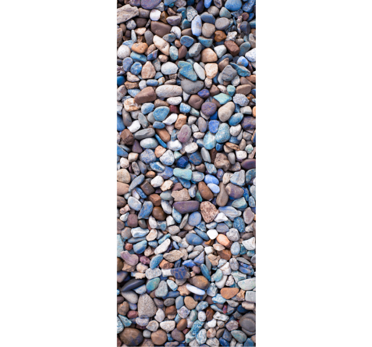 墙纸厨房让您的空间焕然一新，五彩石头 - TenStickers