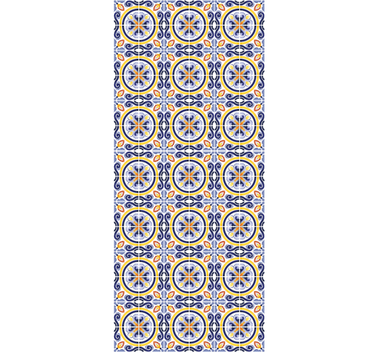 墙纸厨房夏季瓷砖 - TenStickers