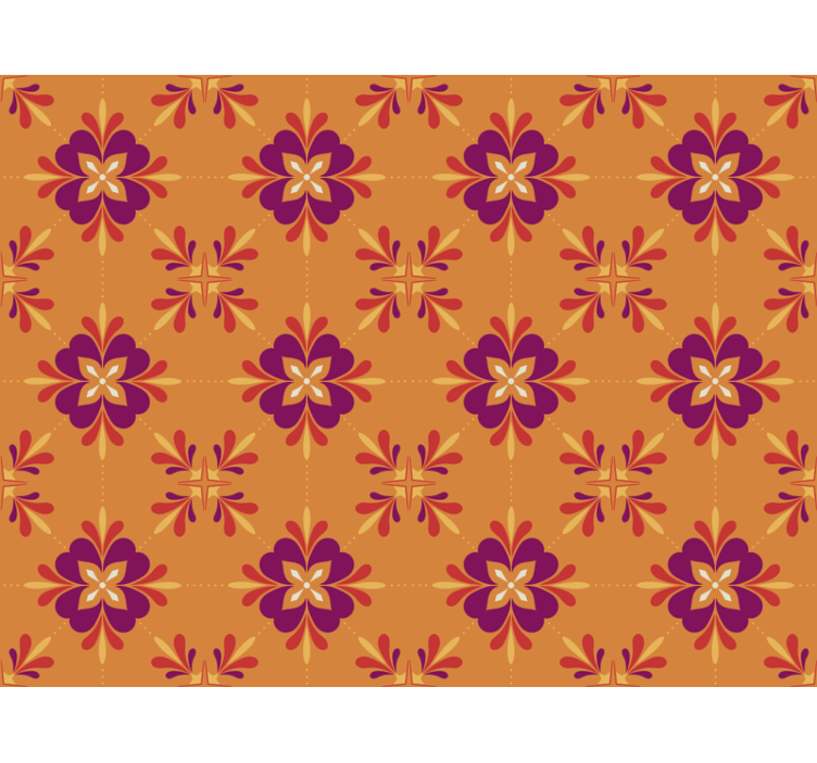 墙纸厨房彩色瓷砖 - TenStickers