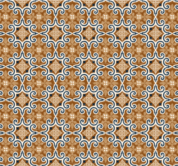 墙纸厨房水泥风格瓷砖 - TenStickers