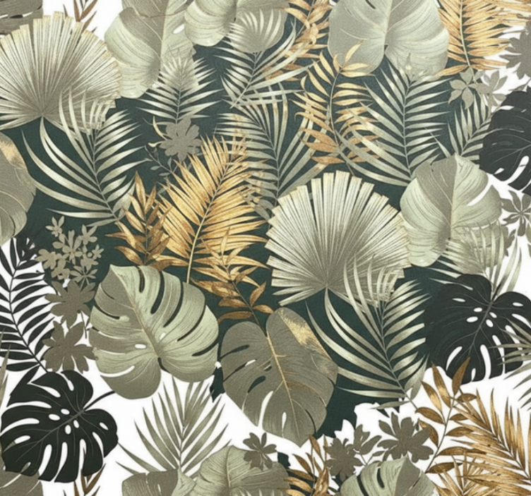 墙纸 主卧 植物与花卉图案 - TenStickers