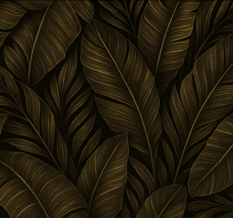 客厅墙纸金色点缀墙纸 - TenStickers