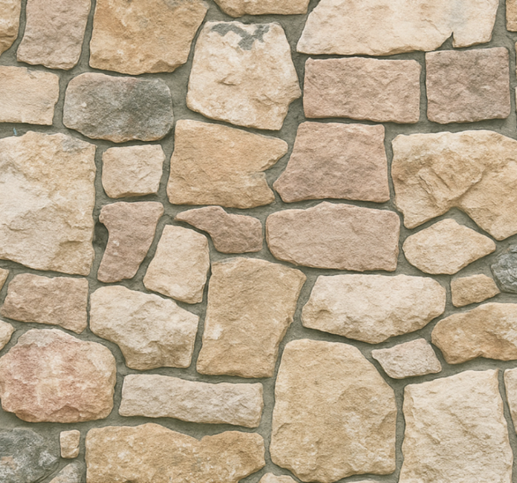 客厅墙纸米色石纹设计 - TenStickers