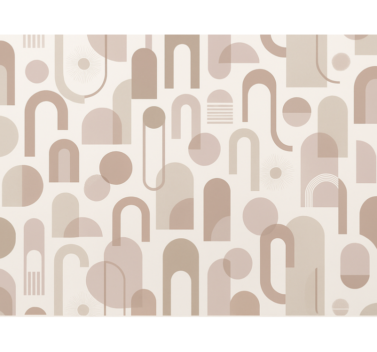 墙纸 主卧 现代图案 - TenStickers