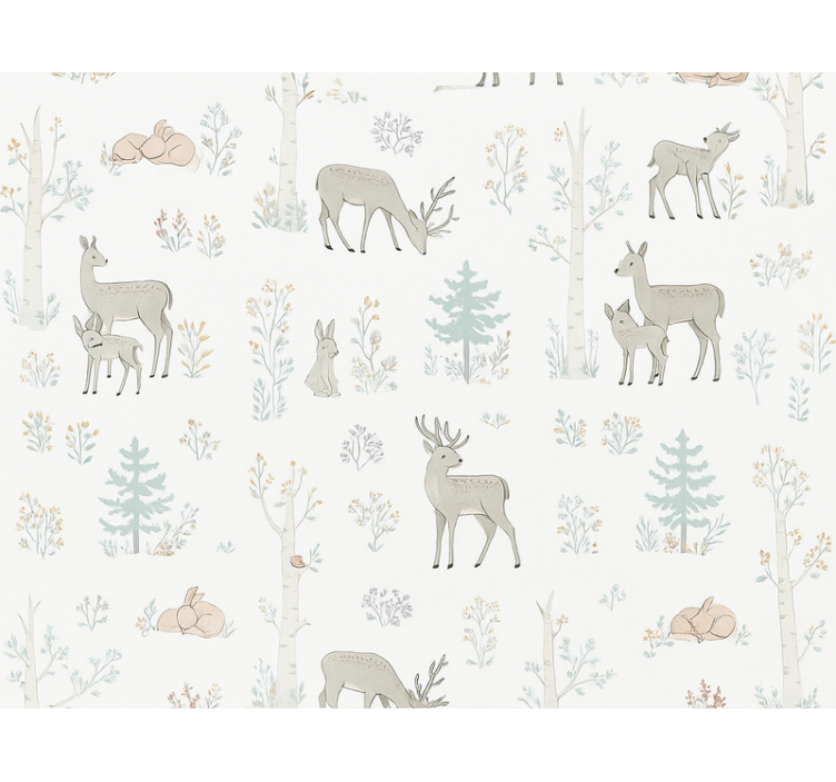 墙纸 主卧 儿童花卉 - TenStickers