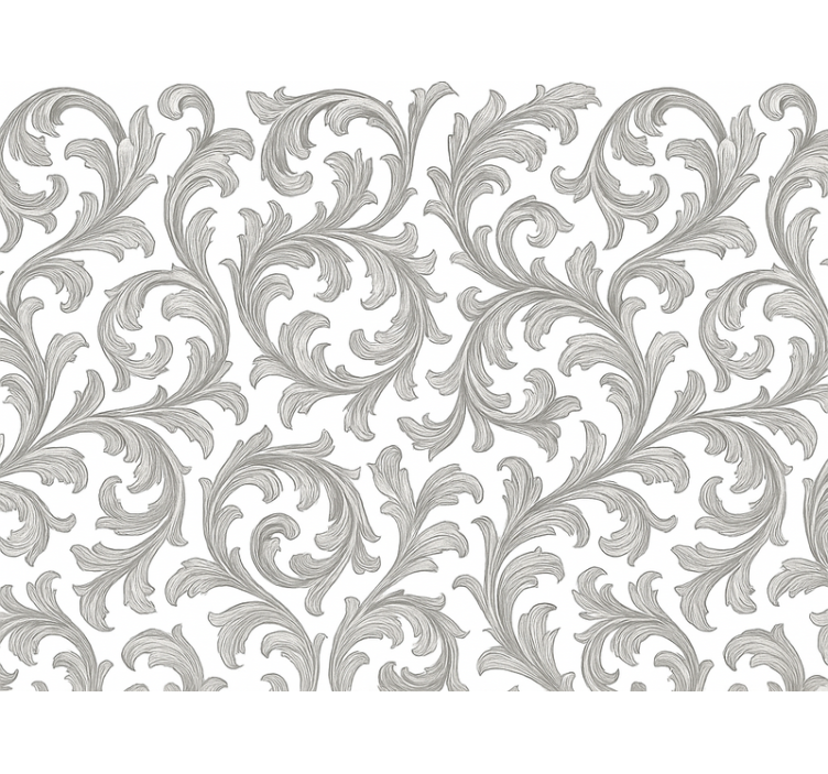 客厅墙纸灰色石材效果 - TenStickers