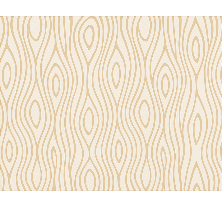 客厅墙纸仿轻木效果 - TenStickers