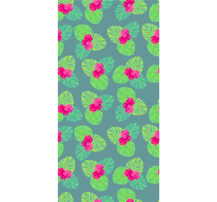 墙纸 花卉观赏 玉兰花水面设计 - TenStickers