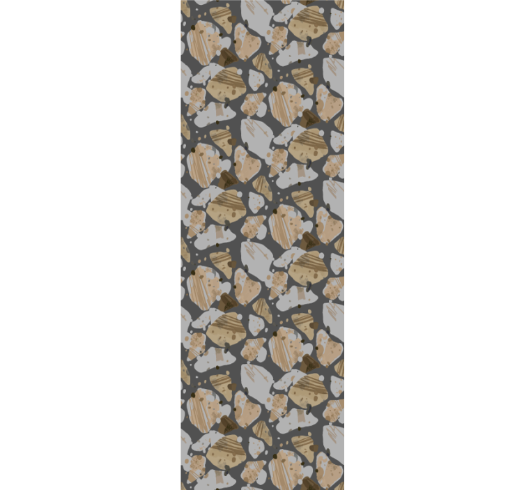卧室墙纸装饰水泥 terrazzo 图案 - TenStickers