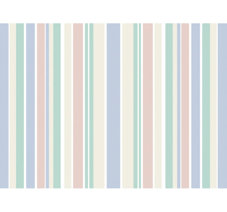 墙纸  竖条纹壁纸 浅色粉彩条纹 (b0dpqxw7nl) - TenStickers