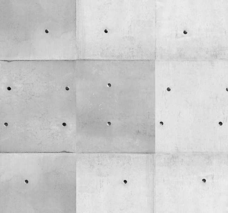 墙纸 具体 “极简主义混凝土面板” - TenStickers