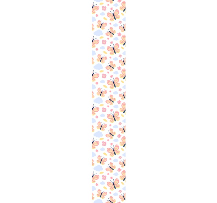 墙纸 蝴蝶壁纸 蝴蝶云图案 - TenStickers