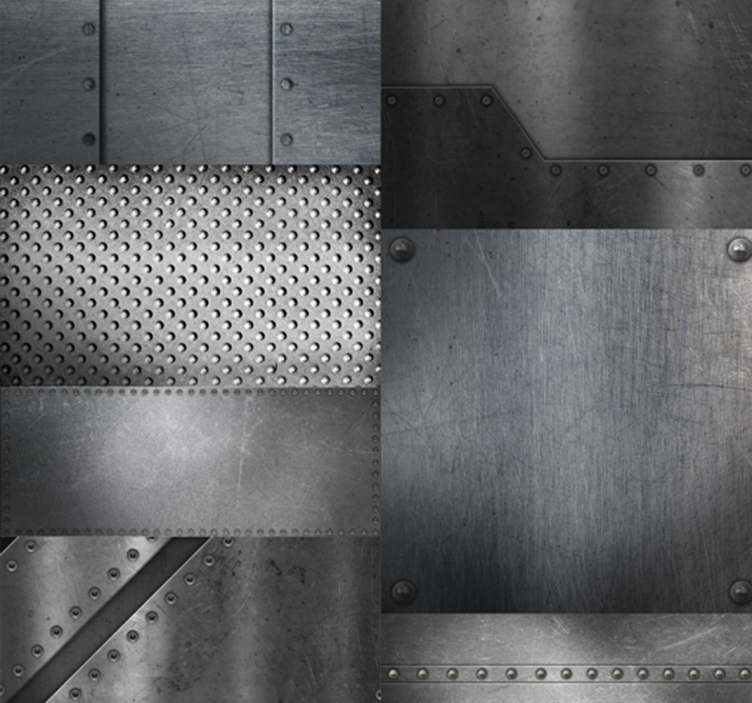 工业壁纸 工业金属板 - TenStickers