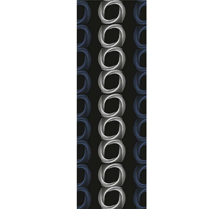 墙纸 抽象 圆形图案 - TenStickers