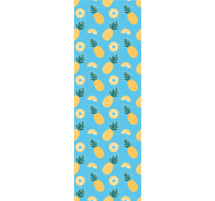 墙纸 动物壁纸 热带菠萝印花 - TenStickers