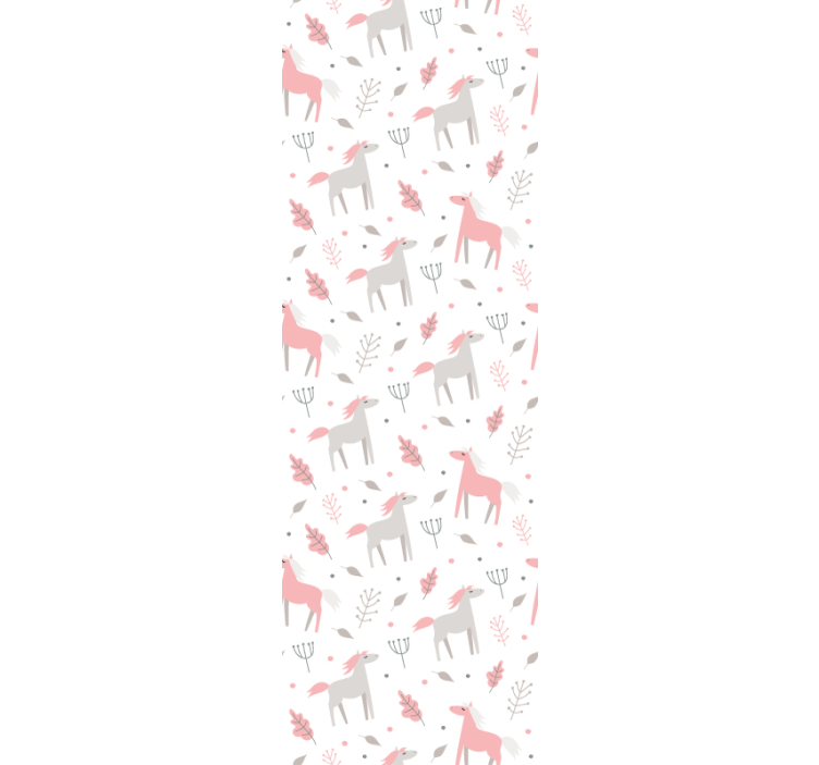 墙纸 动物壁纸 粉彩动物图案 - TenStickers