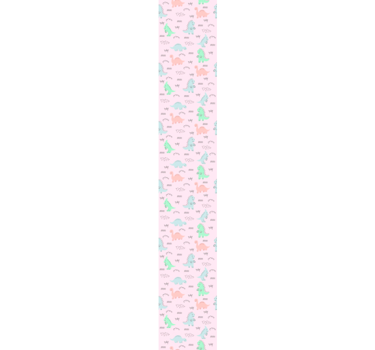 墙纸 恐龙 俏皮的恐龙图案 - TenStickers