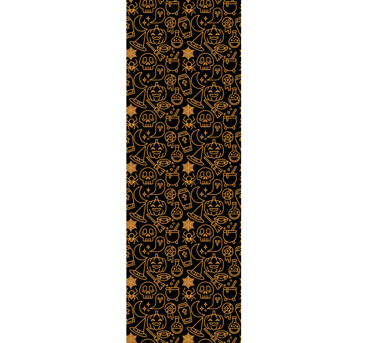 墙纸 万圣节 恐怖季节意象 - TenStickers