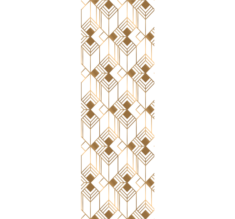 墙纸 几何 立体对称 - TenStickers