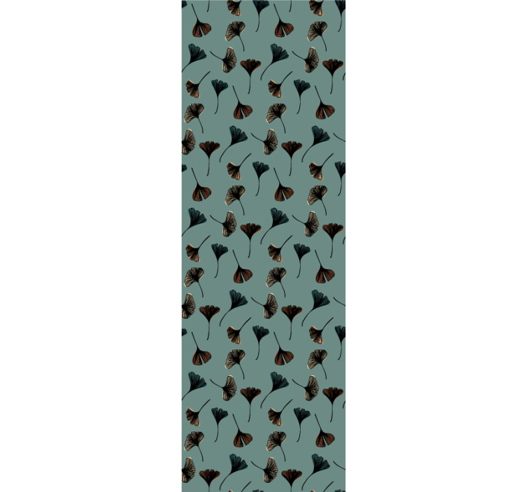 墙纸花卉银杏植物图案 - TenStickers