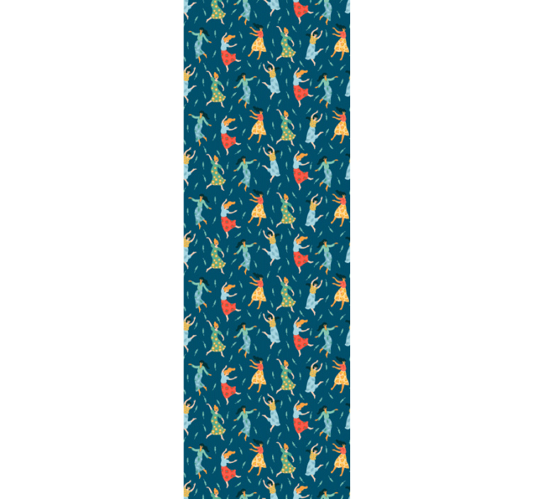 墙纸 定制墙纸 跳舞的女人图案 - TenStickers