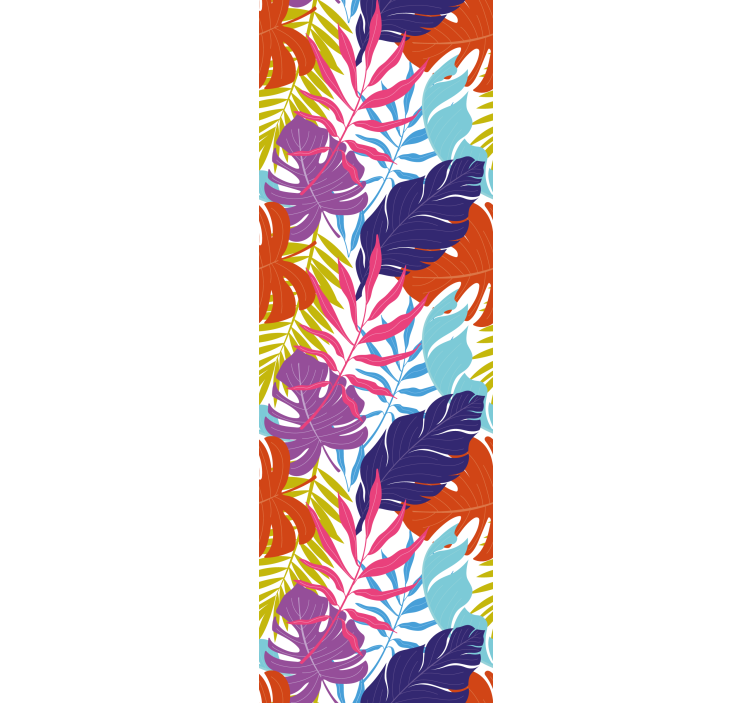 墙纸 树叶 热带叶子设计 - TenStickers