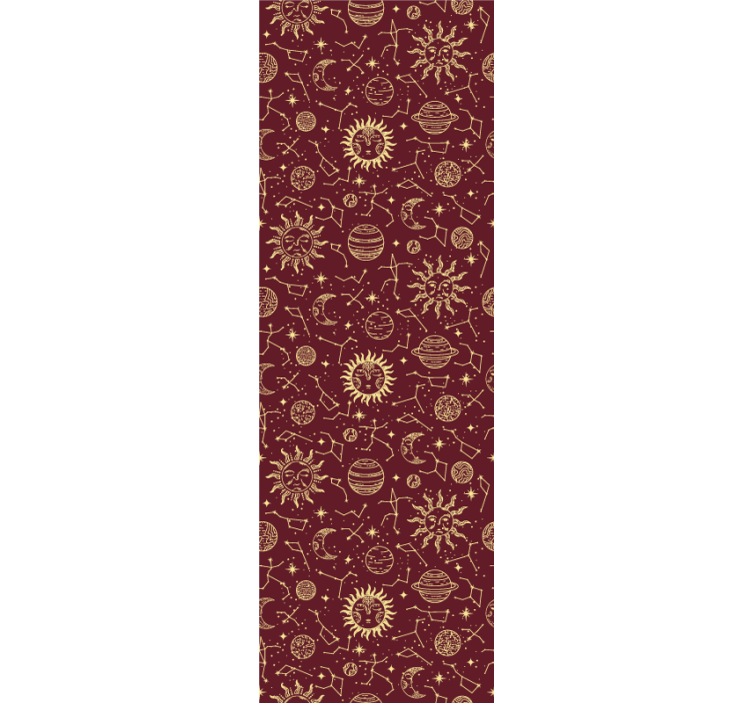 墙纸 艺术 天体图案 - TenStickers