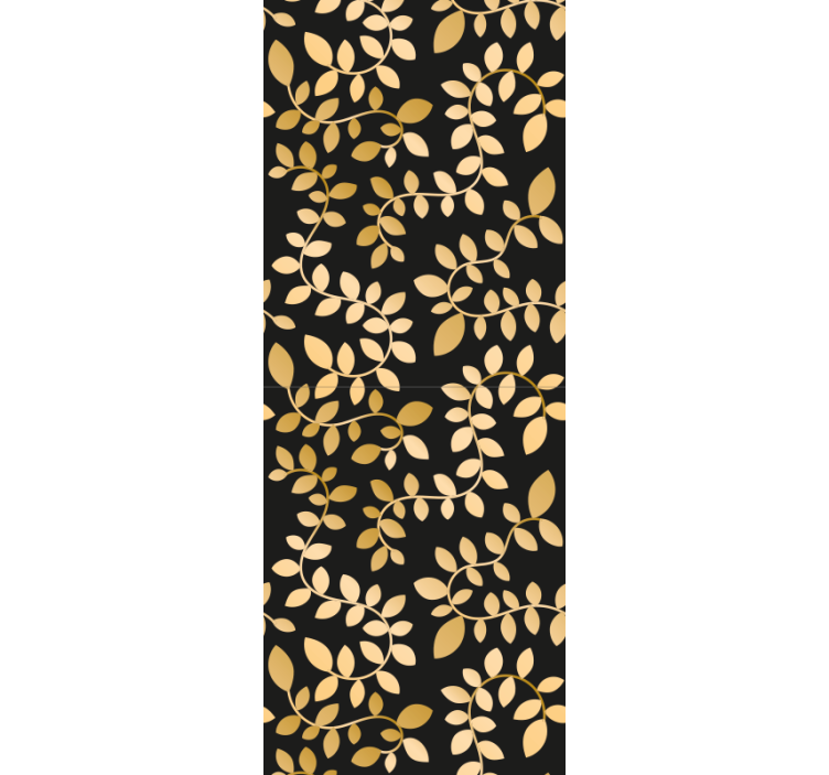 墙纸 树叶 枝叶优雅 - TenStickers