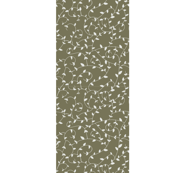 墙纸 装饰 植物漩涡 - TenStickers