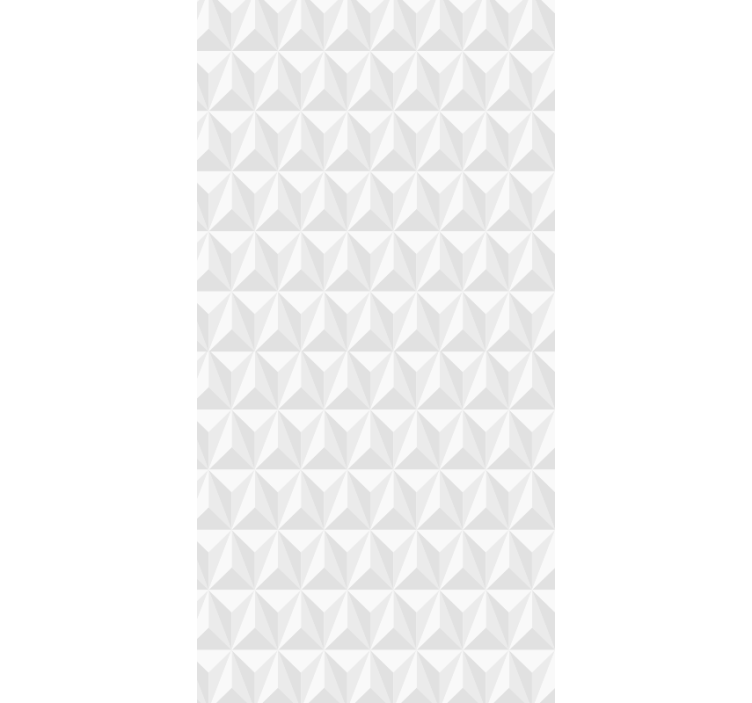 白色墙纸适用于几何图案墙面 - TenStickers
