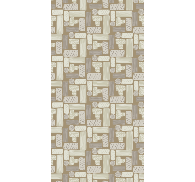 墙纸 大理石 几何大理石 - TenStickers