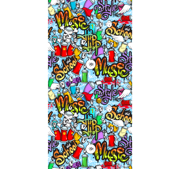 墙纸 艺术 涂鸦元素 - TenStickers