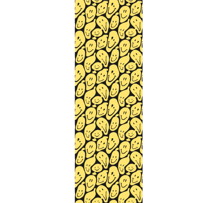 墙纸 现代 笑脸图案 - TenStickers