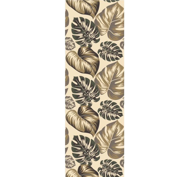 墙纸 树叶 单色树叶 - TenStickers