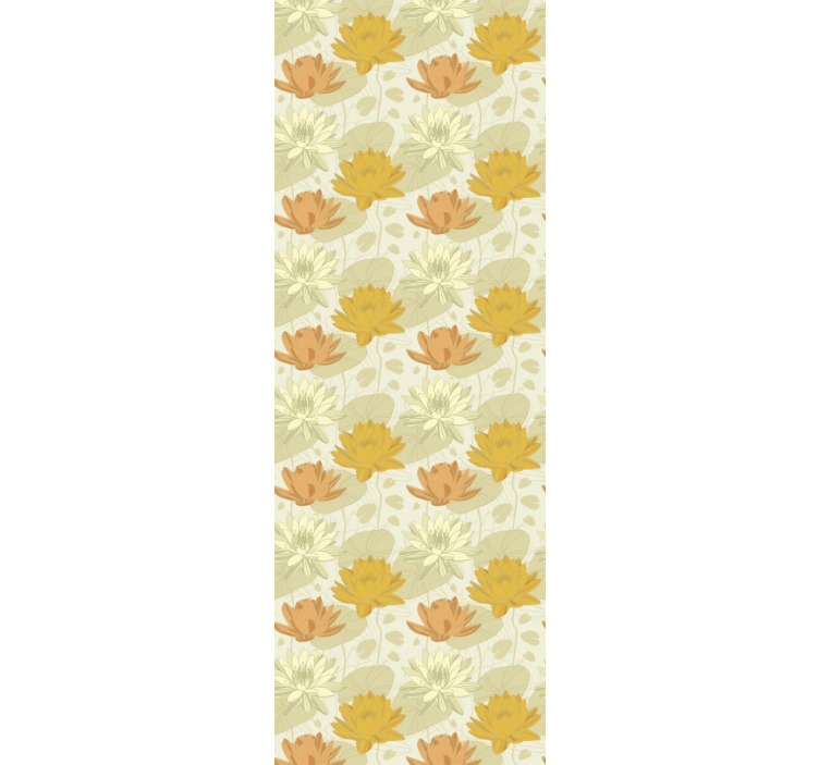 墙纸花卉 花卉布置图案 - TenStickers