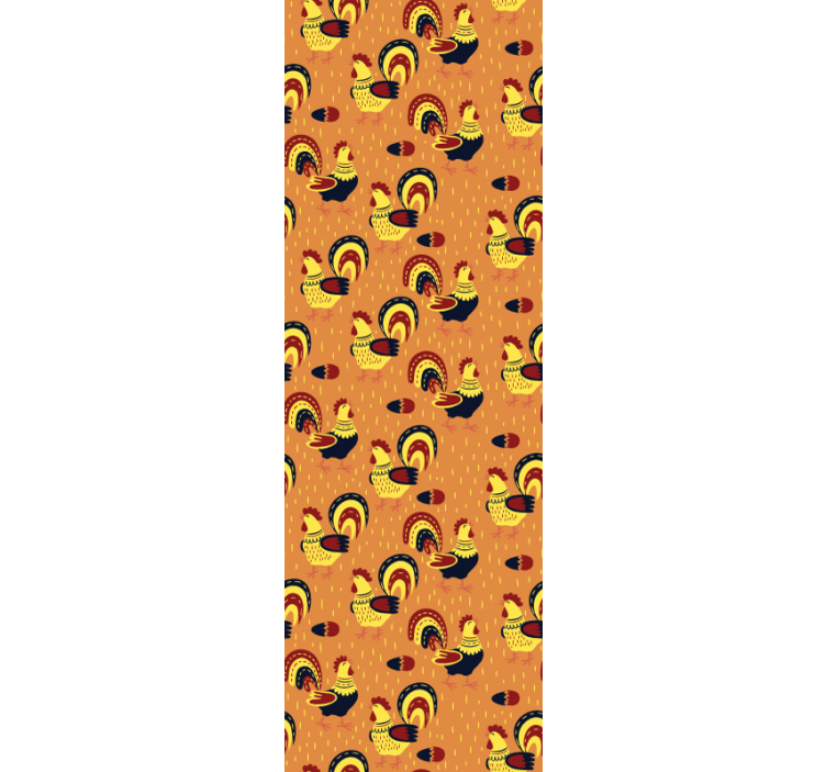 墙纸 动物壁纸 公鸡图案 - TenStickers