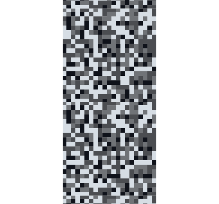 墙纸 抽象 几何像素化 - TenStickers