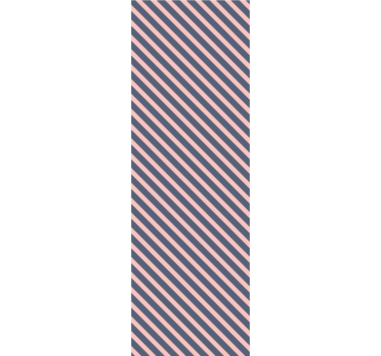 墙纸 横条纹 斜条纹和谐 - TenStickers