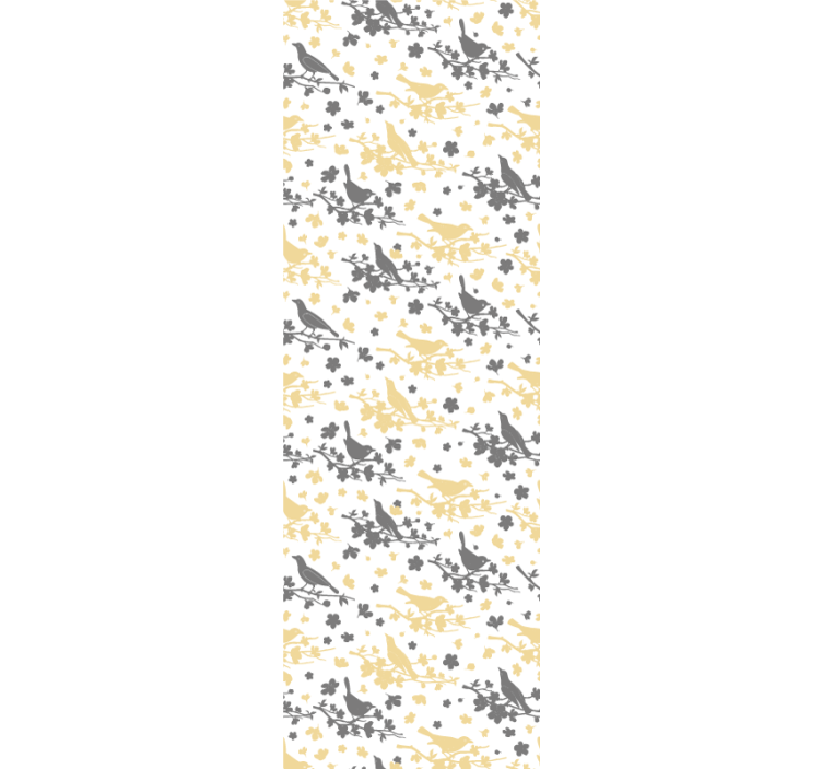 墙纸 鸟类 鸟类剪影图案 - TenStickers