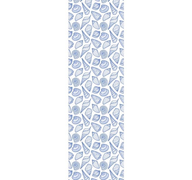 墙纸 装饰 几何树叶图案 - TenStickers