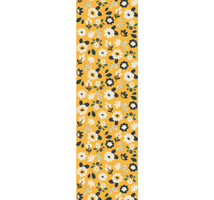 墙纸花卉 花卉卧室特色 - TenStickers