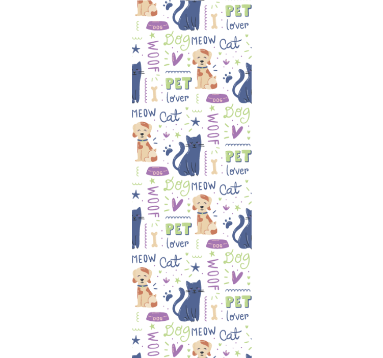 动物壁纸爱宠者图案 - TenStickers
