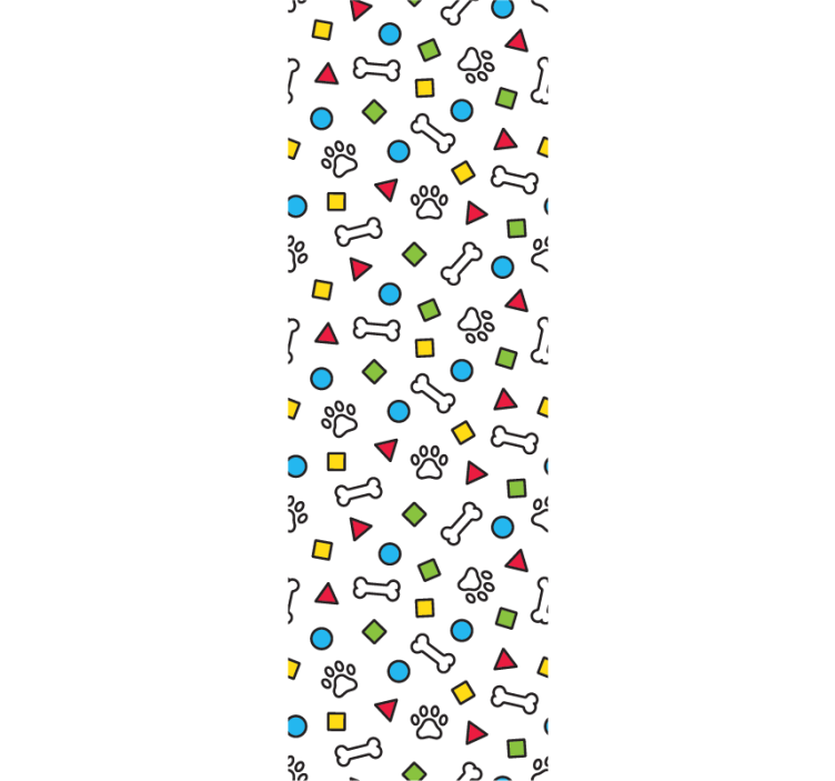 墙纸狗 俏皮的宠物图案 - TenStickers