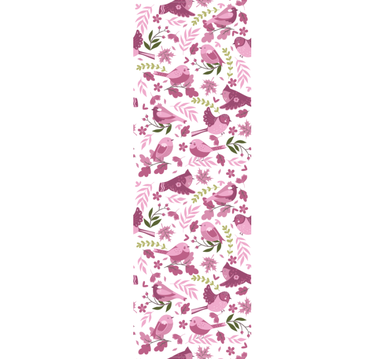 墙纸 鸟类 鸟类插图 - TenStickers