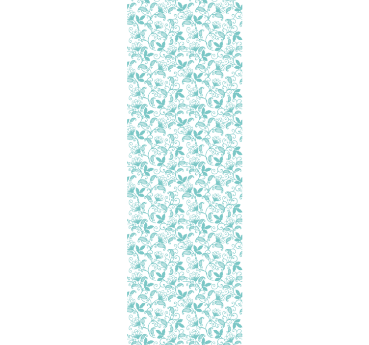 墙纸 树叶 精美卷轴 - TenStickers