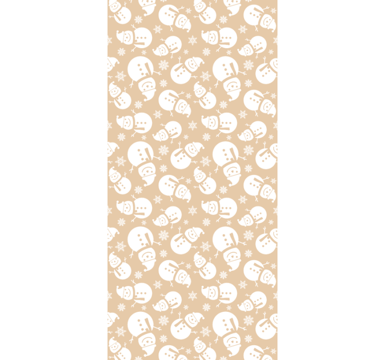 墙纸 性质 雪花图案 - TenStickers